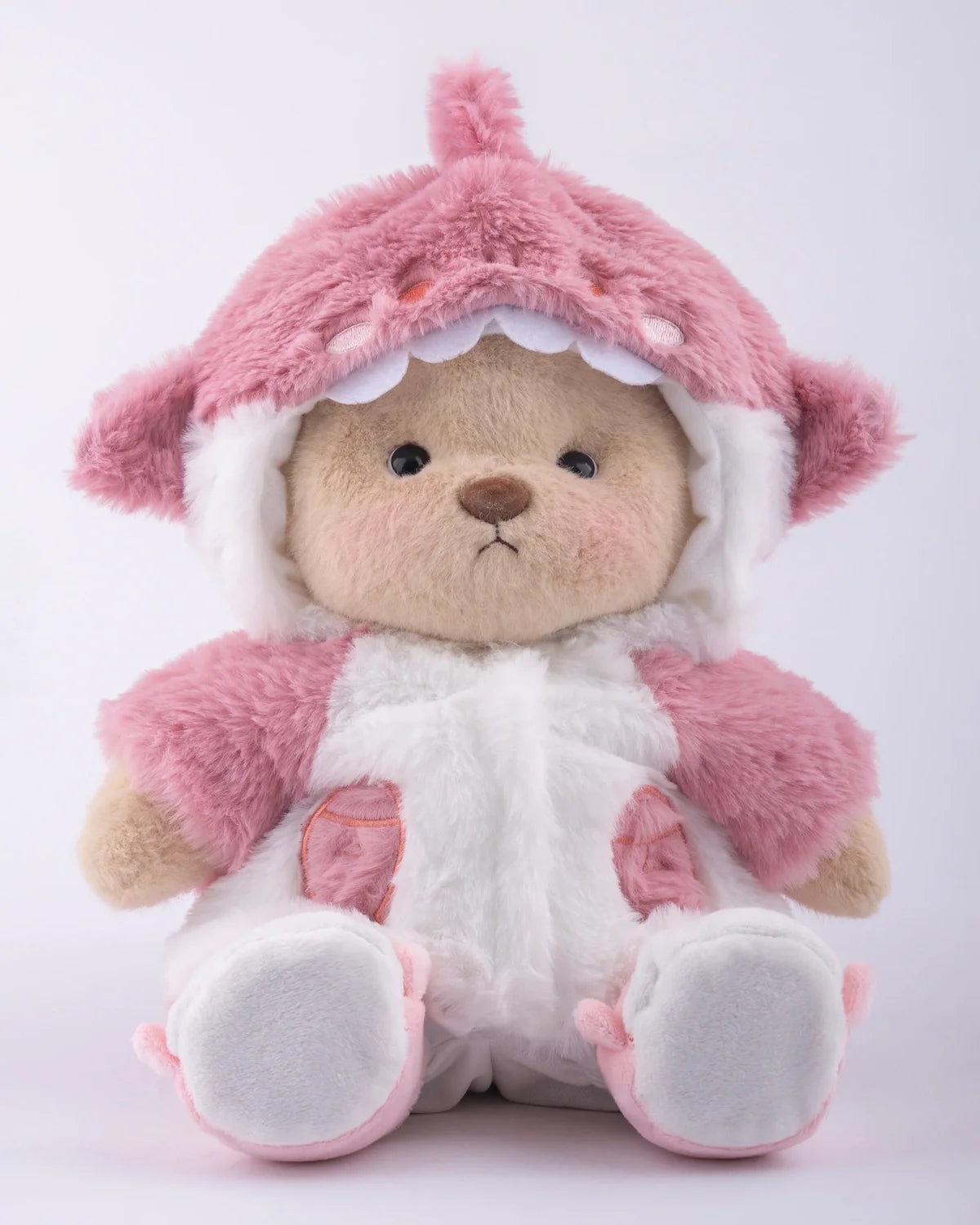 PuffyPuf™ Pembe Shark Puffy Kostümü