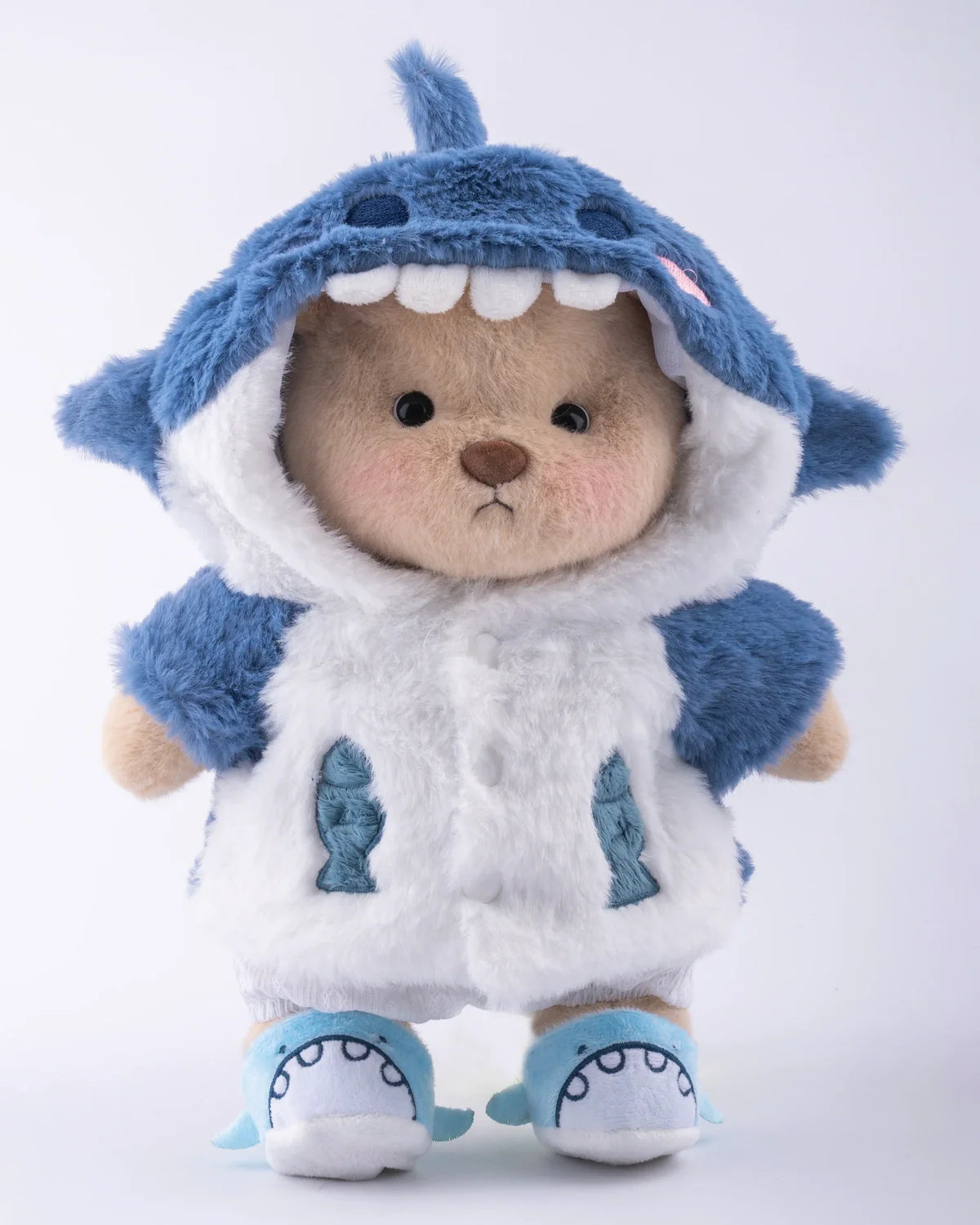 PuffyPuf™ Mavi Shark Puffy Kostümü