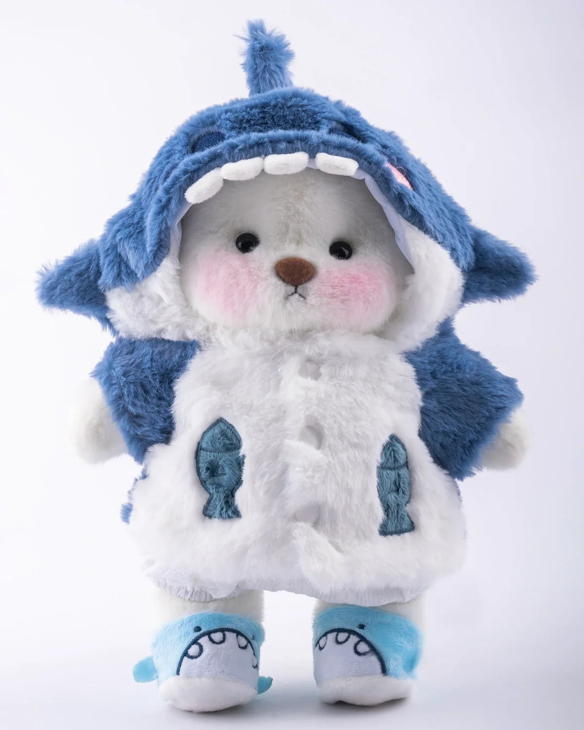 PuffyPuf™ Mavi Shark Puffy Kostümü