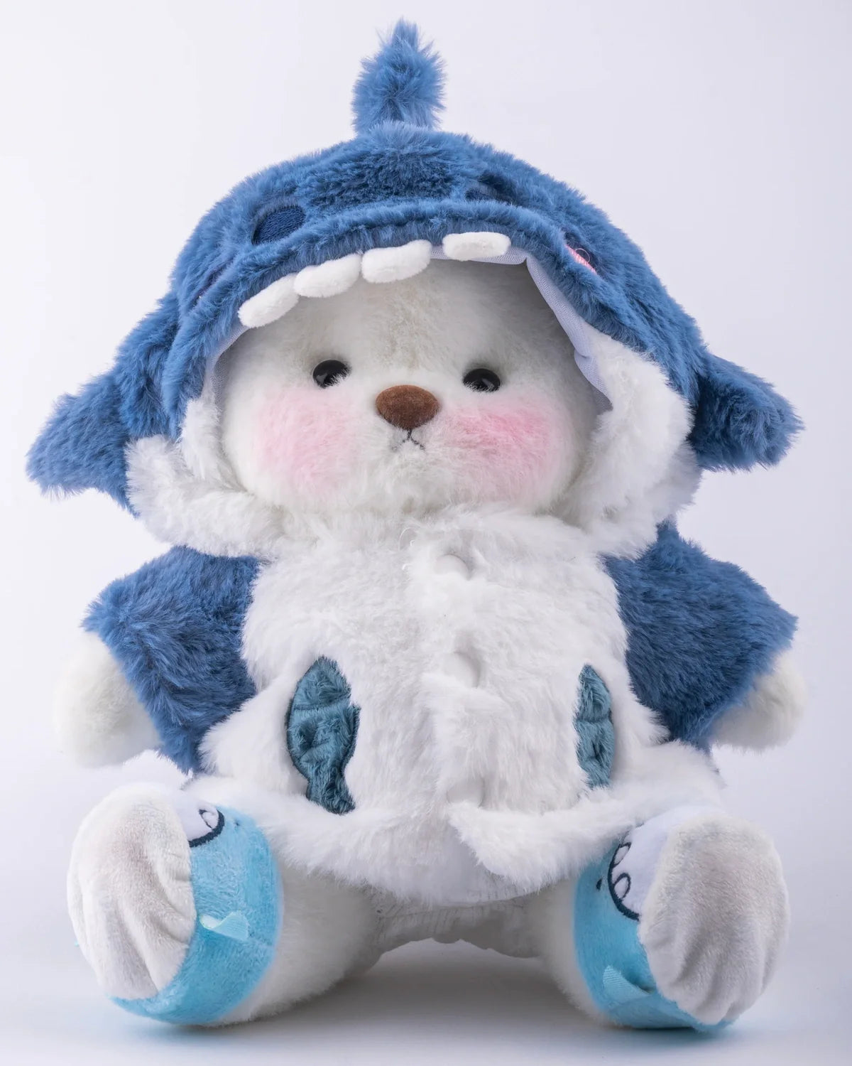 PuffyPuf™ Mavi Shark Puffy Kostümü