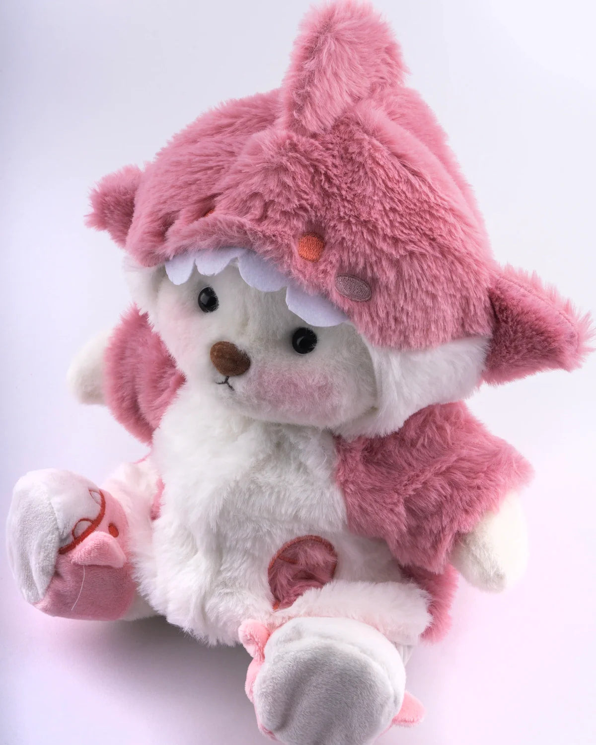 PuffyPuf™ Pembe Shark Kostümlü