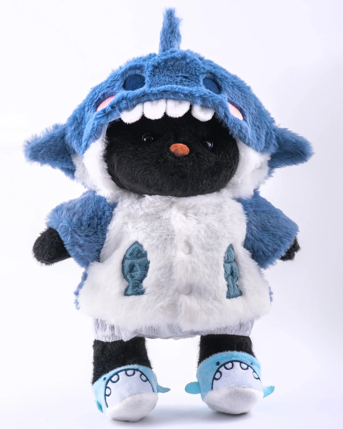 PuffyPuf™ Mavi Shark Puffy Kostümü