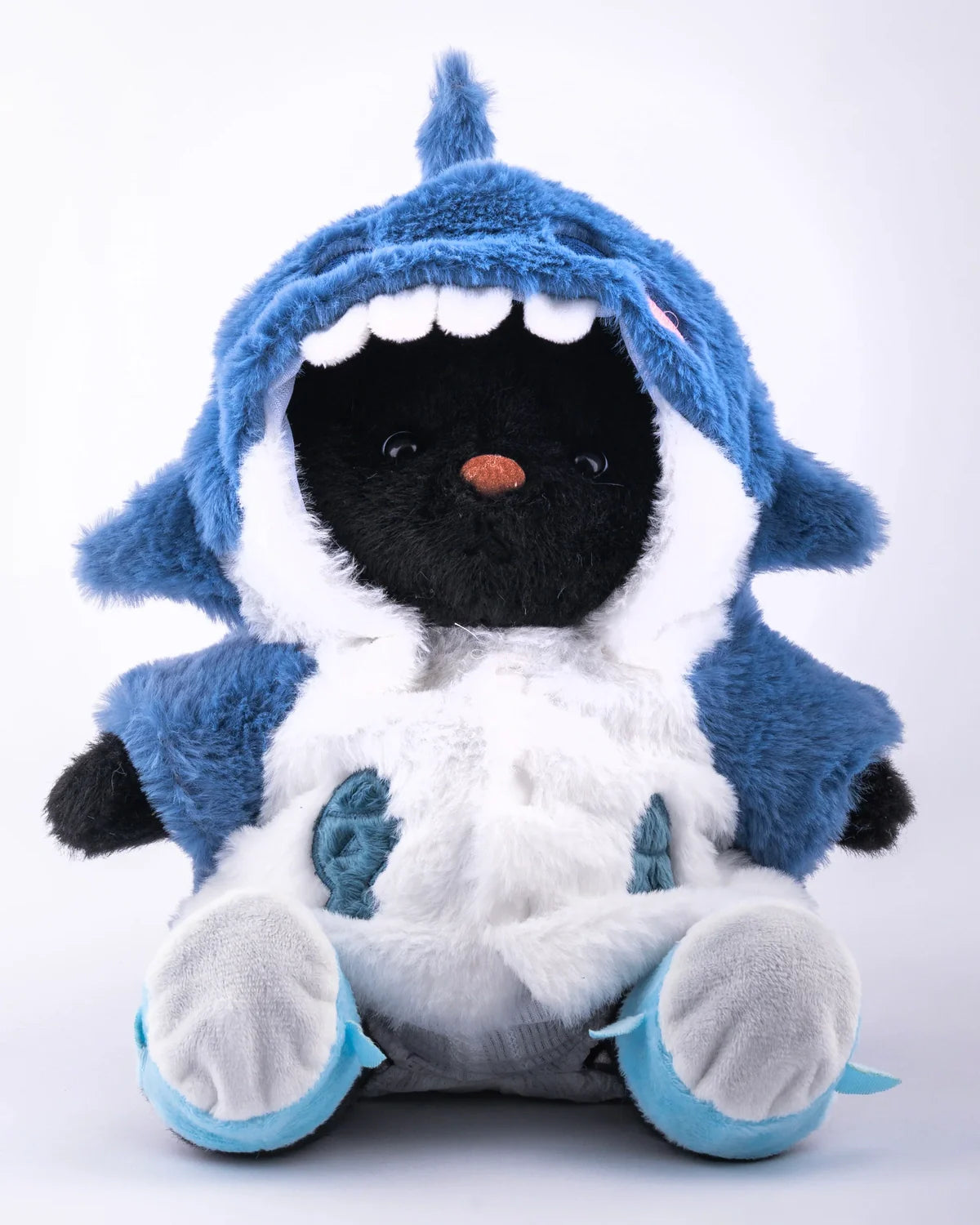 PuffyPuf™ Mavi Shark Puffy Kostümü