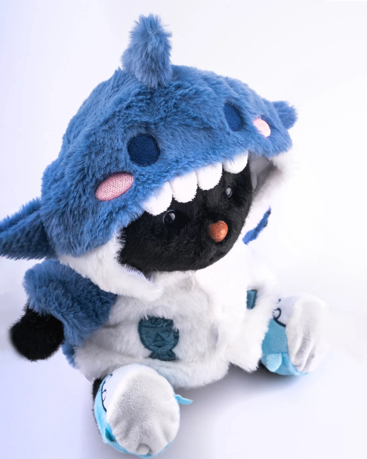 PuffyPuf™ Mavi Shark Puffy Kostümü
