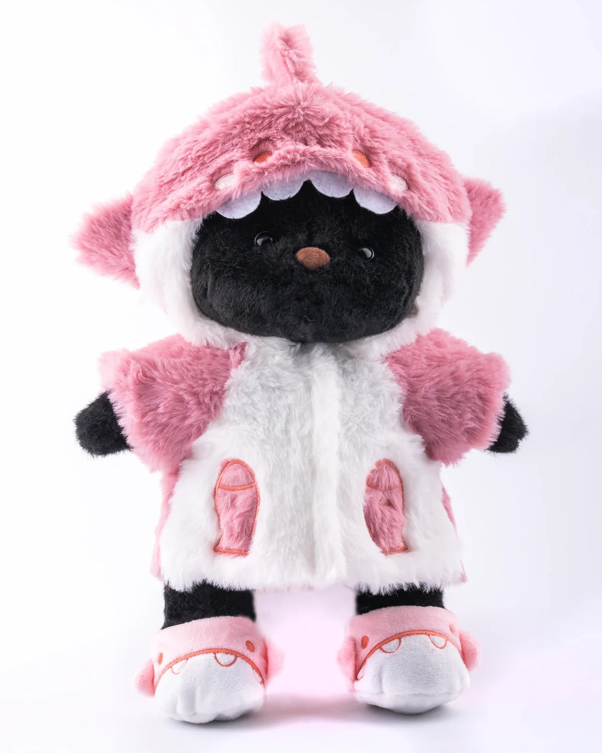 PuffyPuf™ Pembe Shark Kostümlü