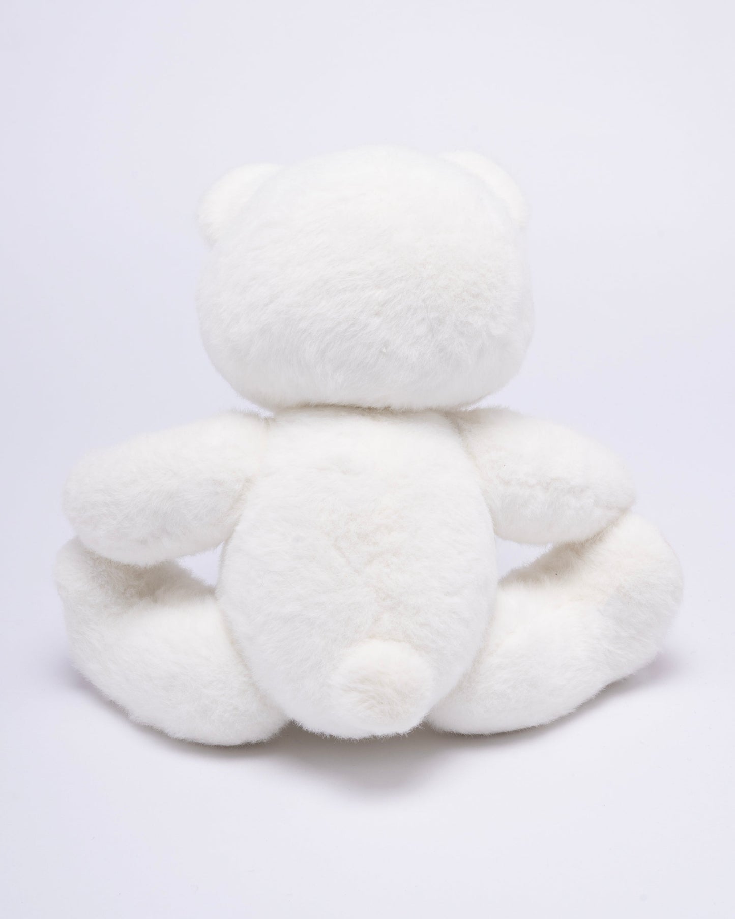 PuffyPuf™ Kar Beyazı Pofuduk Sade Puffy
