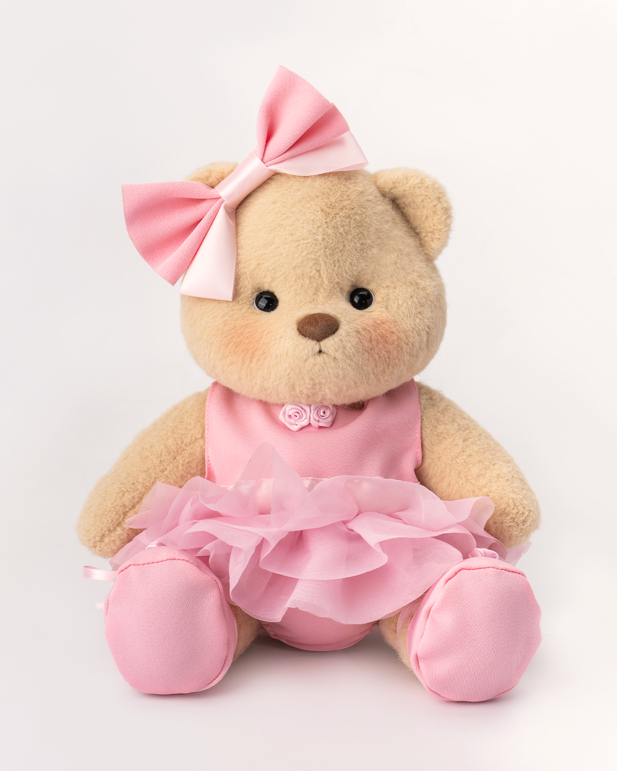 PuffyPuf™ Pembe Balerin Puffy Kostümü