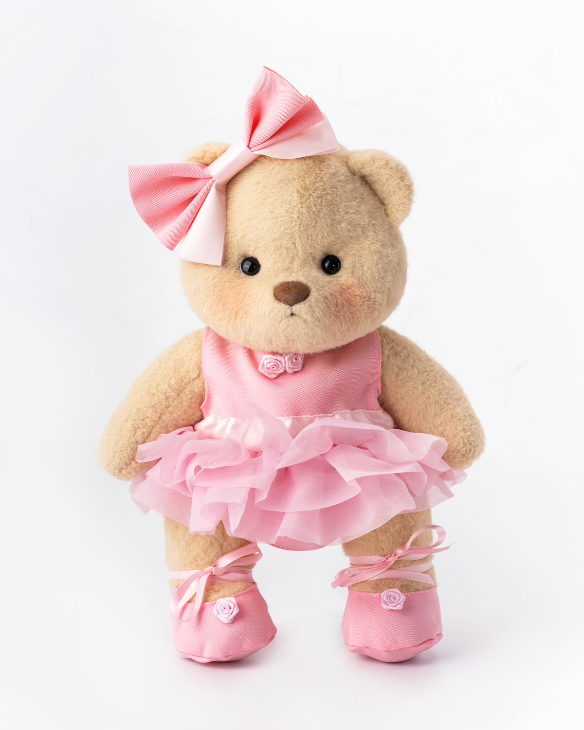 PuffyPuf™ Pembe Balerin Puffy Kostümü