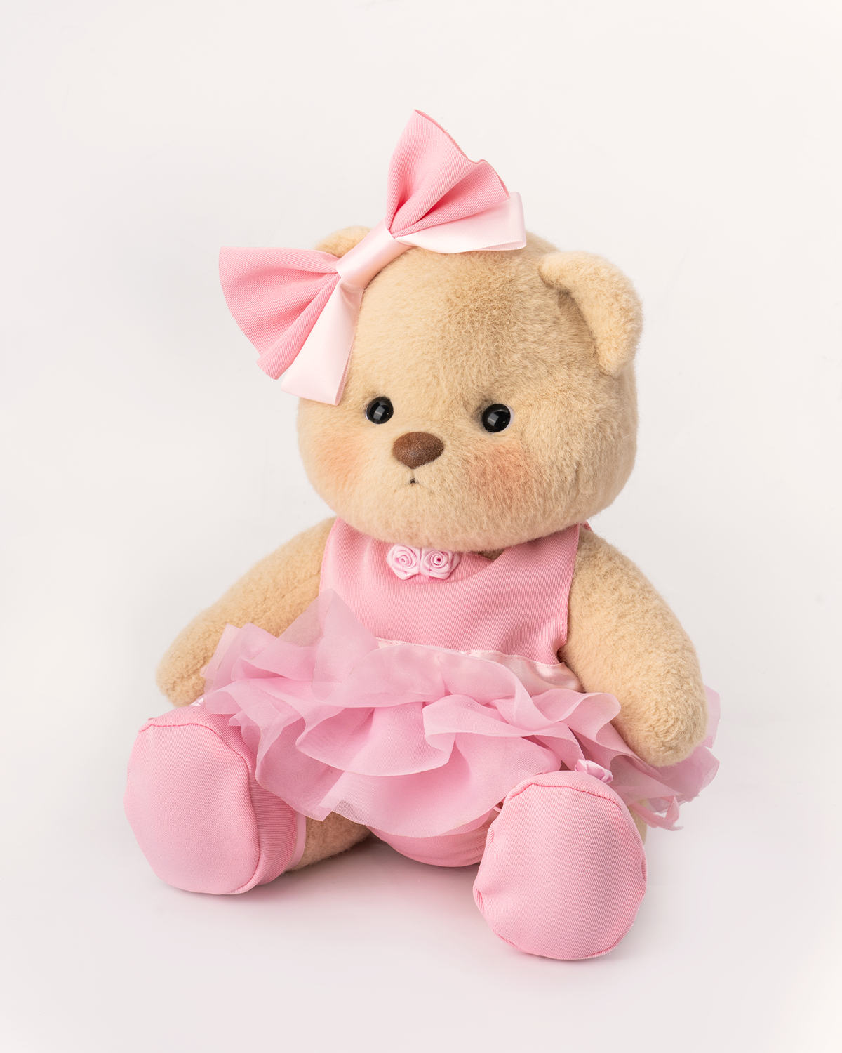 PuffyPuf™ Pembe Balerin Puffy Kostümü