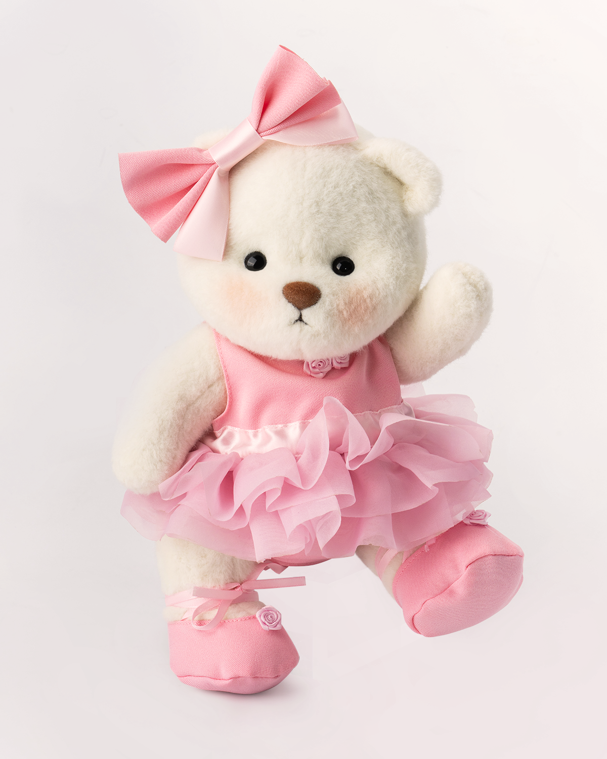 PuffyPuf™ Pembe Balerin Puffy Kostümü