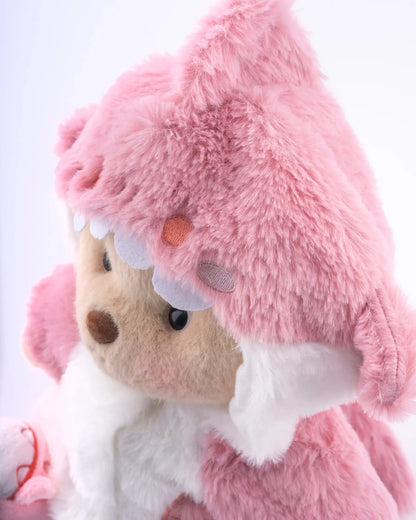 PuffyPuf™ Pembe Shark Kostümlü