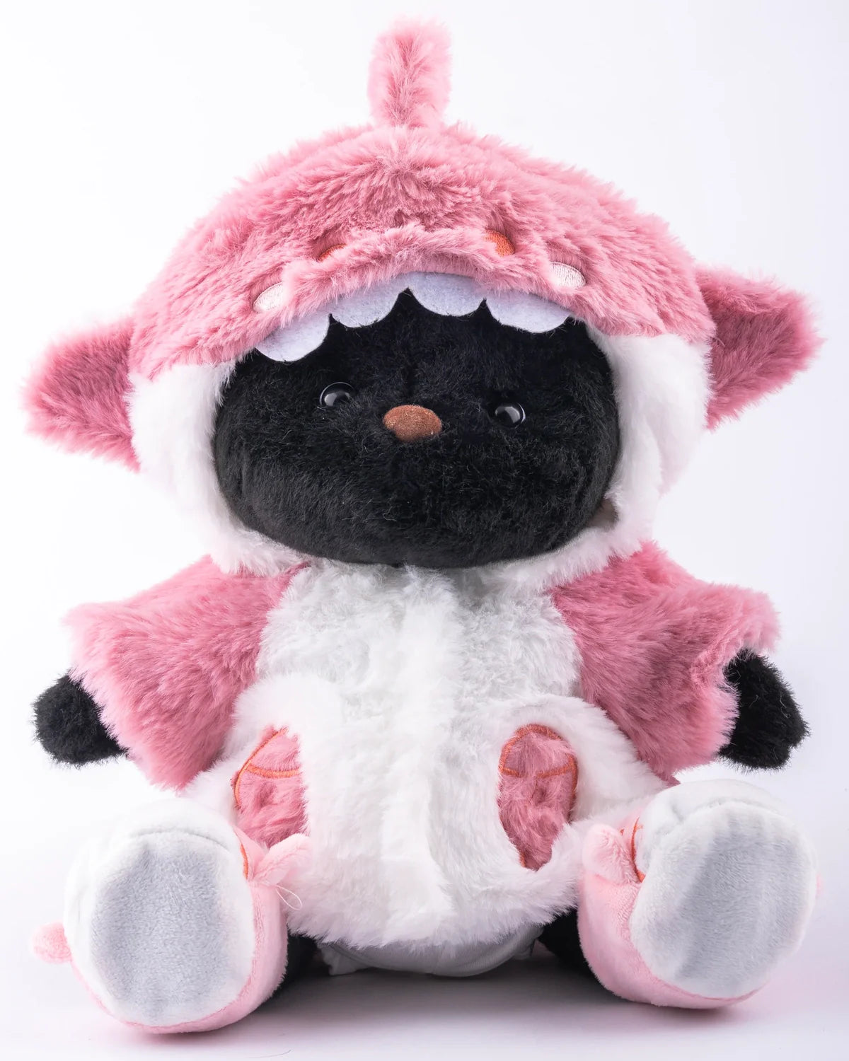 PuffyPuf™ Pembe Shark Kostümlü