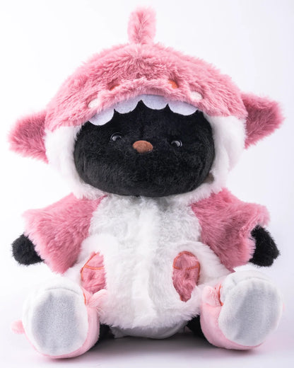 PuffyPuf™ Pembe Shark Kostümlü