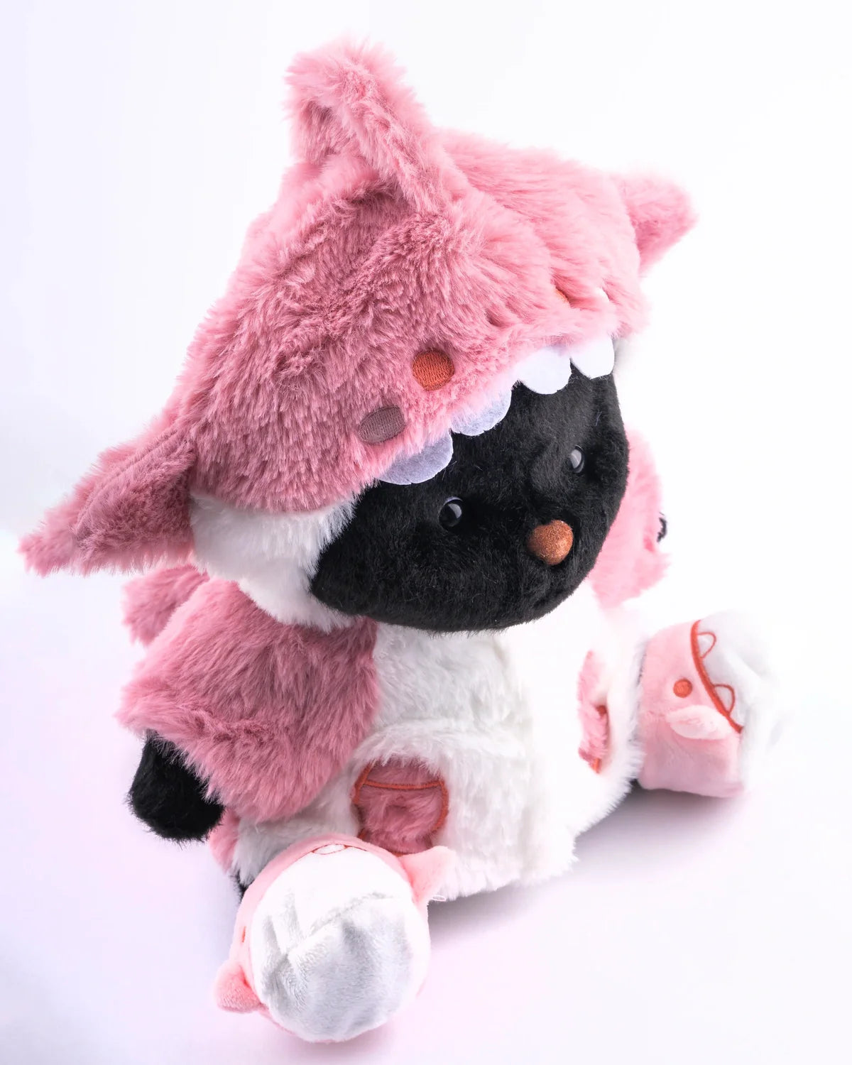PuffyPuf™ Pembe Shark Kostümlü