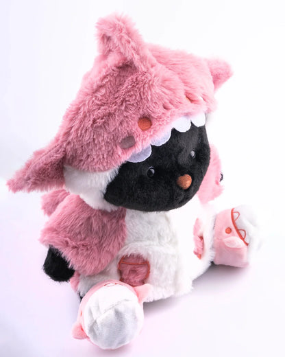 PuffyPuf™ Pembe Shark Kostümlü