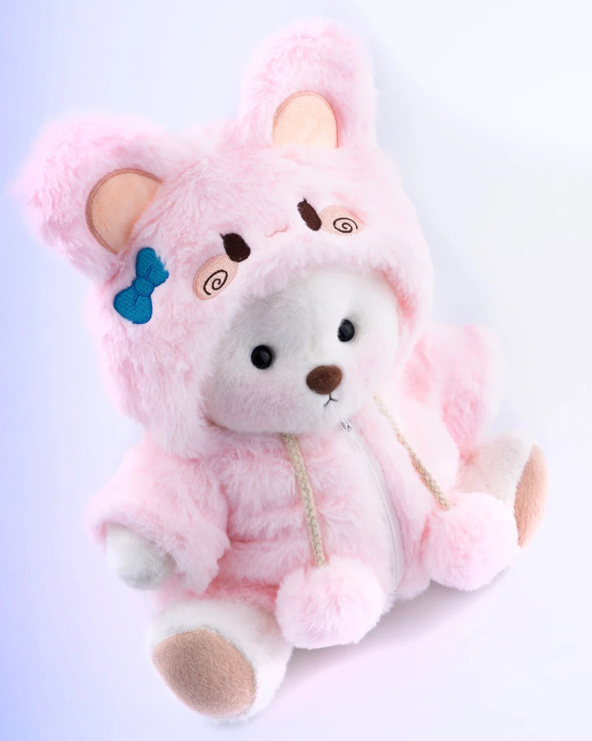 PuffyPuf™ Pembe Tavşan Kostümlü Puffy