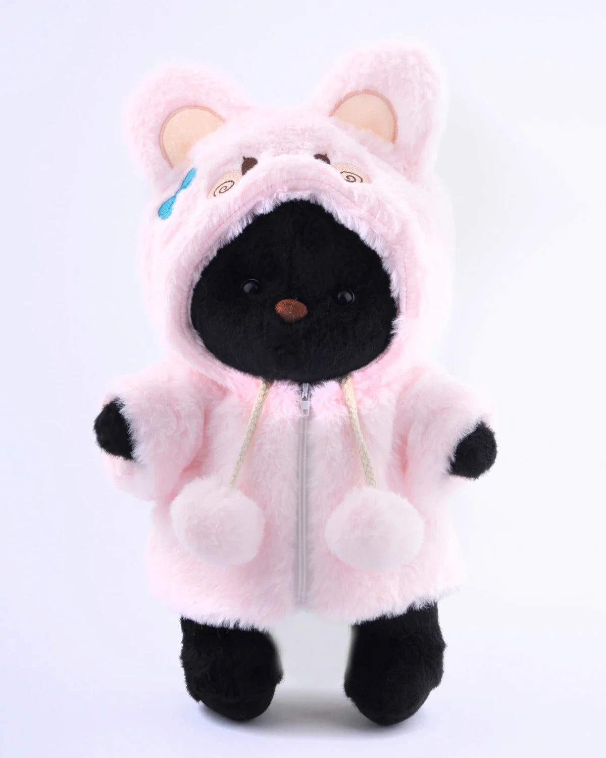 PuffyPuf™ Pembe Tavşan Kostümlü Puffy