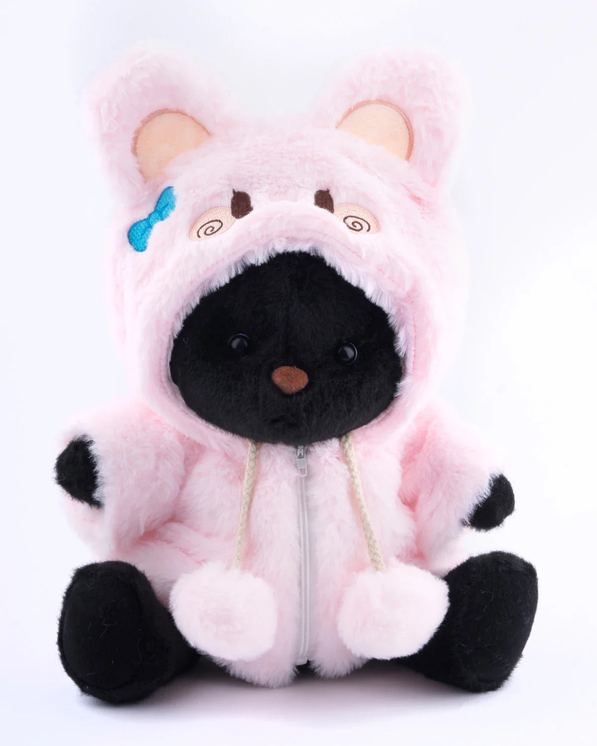 PuffyPuf™ Pembe Tavşan Kostümlü Puffy