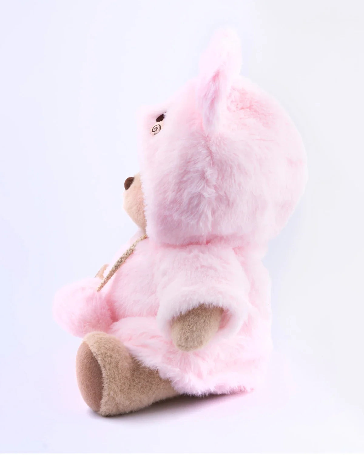 PuffyPuf™ Pembe Tavşan Kostümlü Puffy