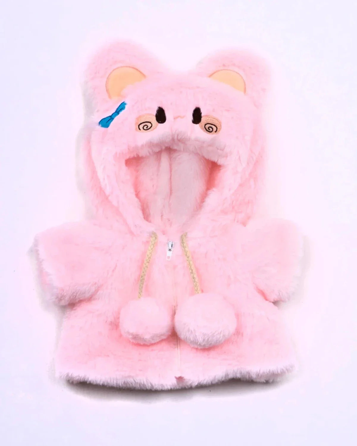 PuffyPuf™ Pembe Tavşan Kostümlü Puffy